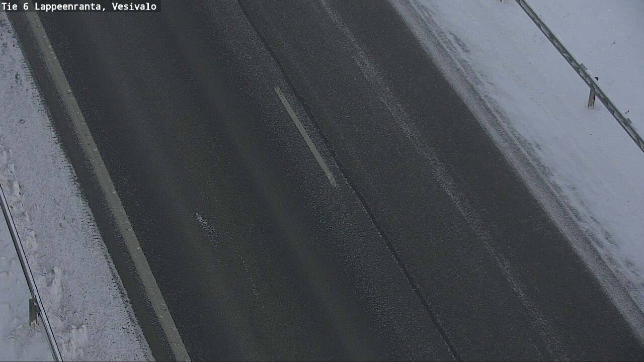 Weather Camera Image Road 6 Lappeenranta, Vesivalo, Lappeenranta, Etelä-Karjala