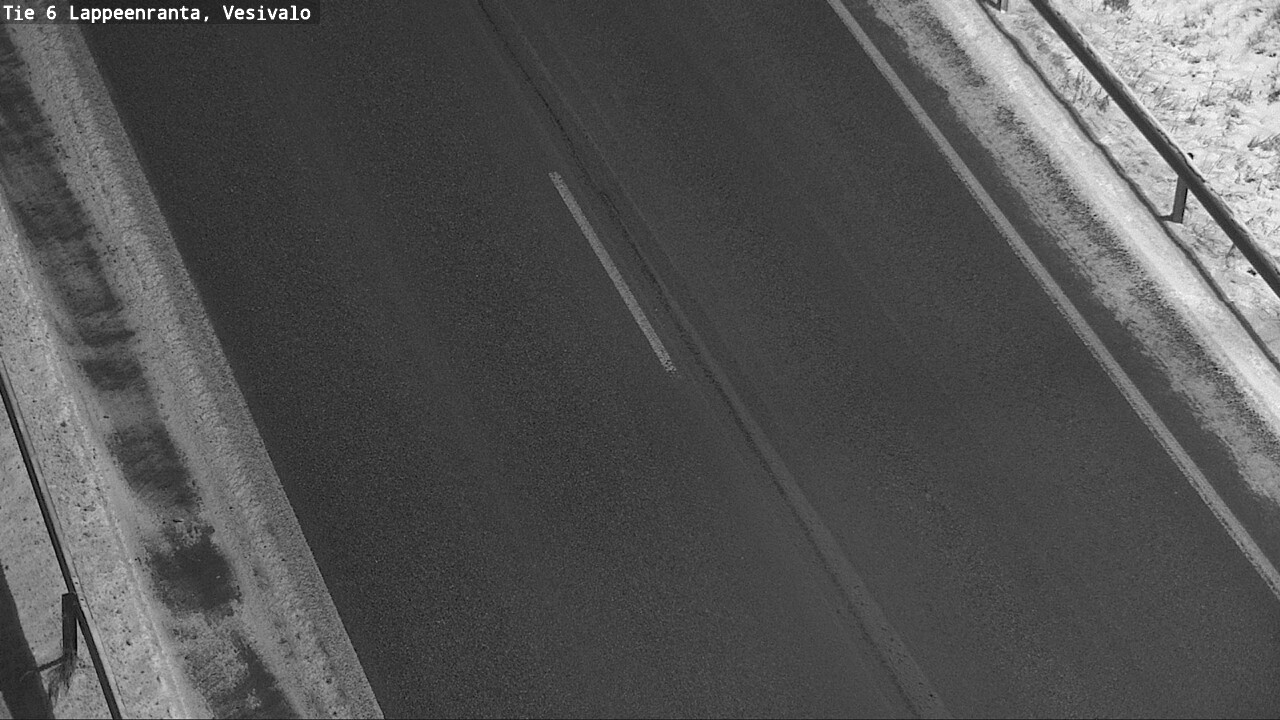 Weather Camera Image Road 6 Lappeenranta, Vesivalo, Lappeenranta, Etelä-Karjala