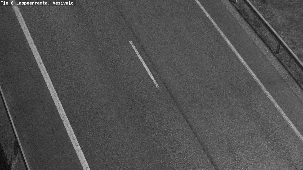 Weather Camera Image Road 6 Lappeenranta, Vesivalo, Lappeenranta, Etelä-Karjala