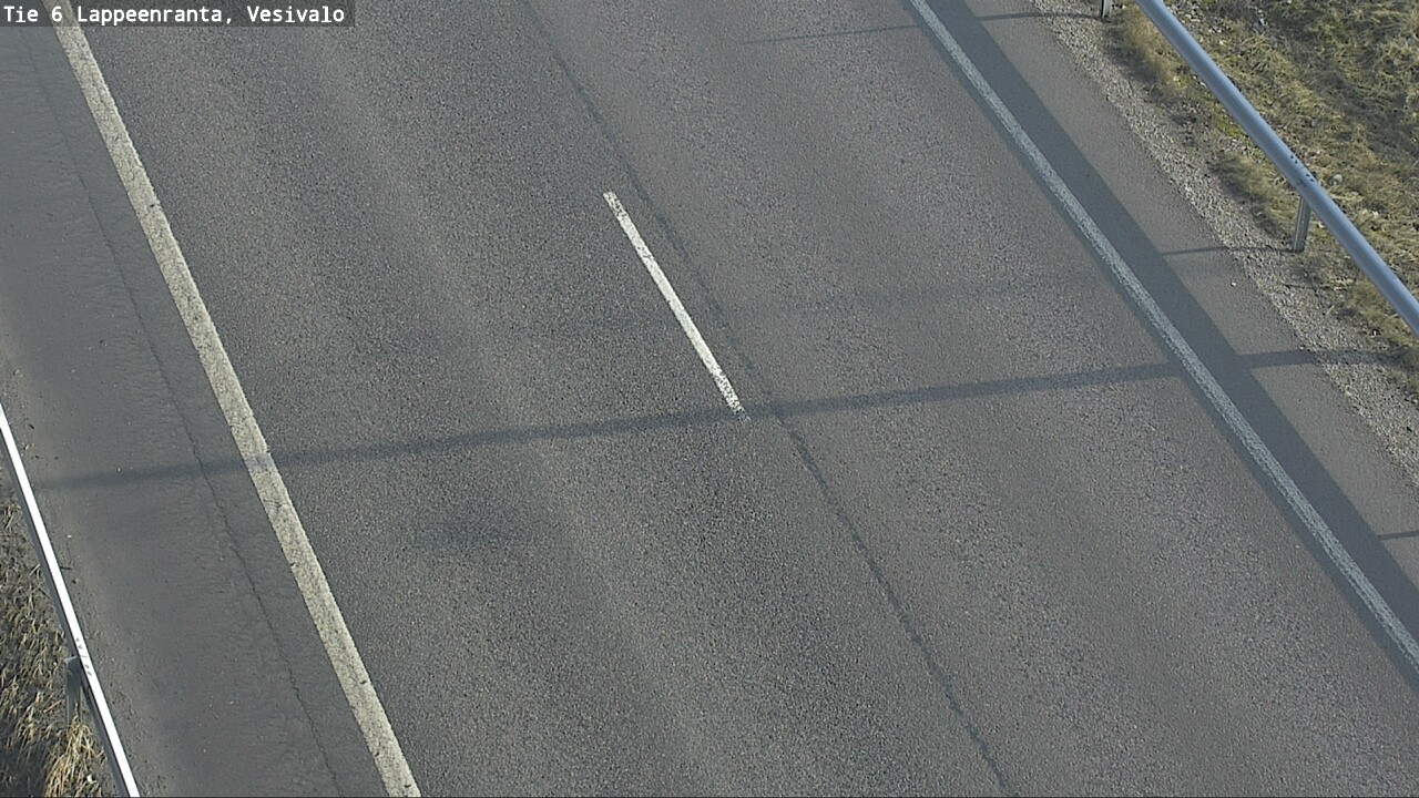 Weather Camera Image Road 6 Lappeenranta, Vesivalo, Lappeenranta, Etelä-Karjala