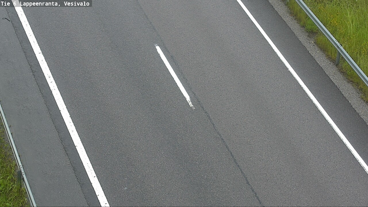 Weather Camera Image Road 6 Lappeenranta, Vesivalo, Lappeenranta, Etelä-Karjala