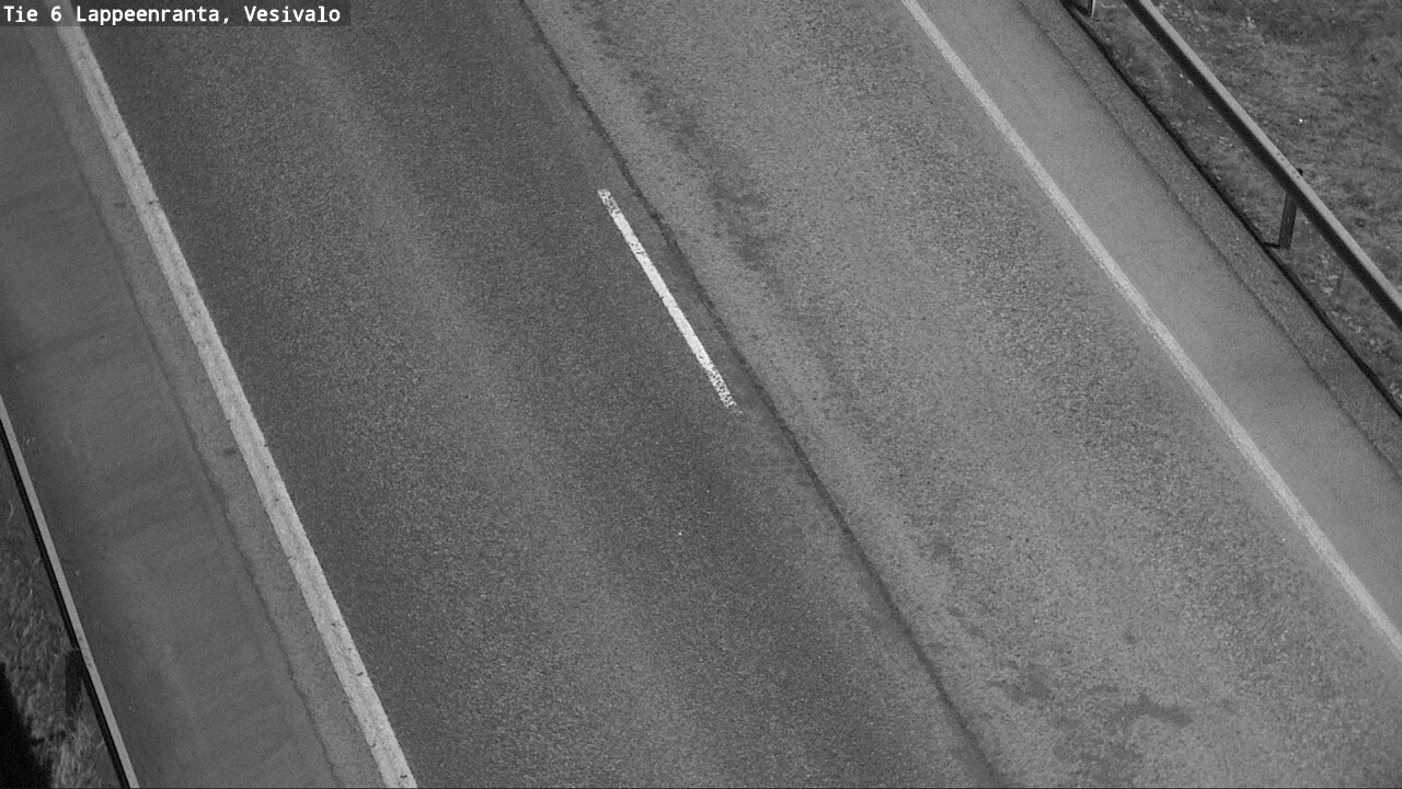 Weather Camera Image Road 6 Lappeenranta, Vesivalo, Lappeenranta, Etelä-Karjala