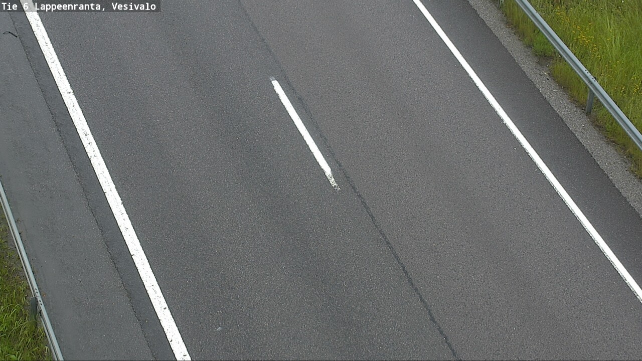 Weather Camera Image Road 6 Lappeenranta, Vesivalo, Lappeenranta, Etelä-Karjala