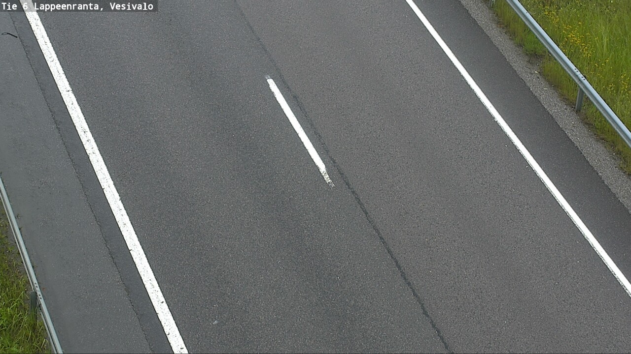 Weather Camera Image Road 6 Lappeenranta, Vesivalo, Lappeenranta, Etelä-Karjala