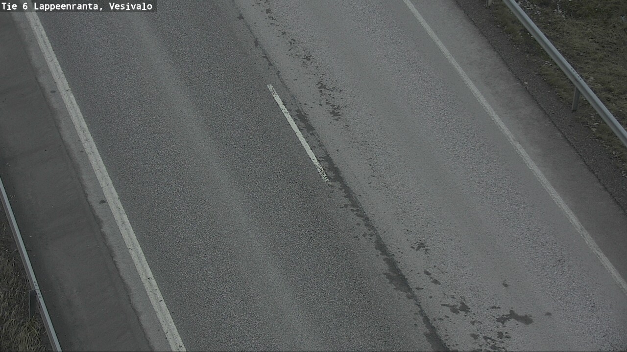 Weather Camera Image Road 6 Lappeenranta, Vesivalo, Lappeenranta, Etelä-Karjala