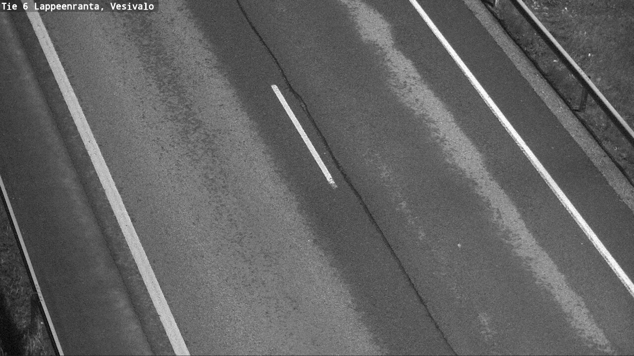 Weather Camera Image Road 6 Lappeenranta, Vesivalo, Lappeenranta, Etelä-Karjala