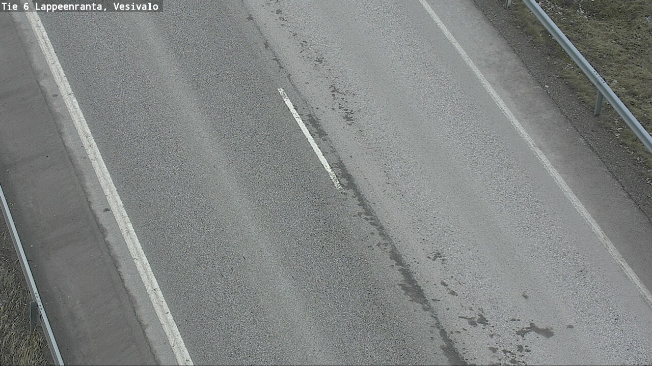 Weather Camera Image Road 6 Lappeenranta, Vesivalo, Lappeenranta, Etelä-Karjala