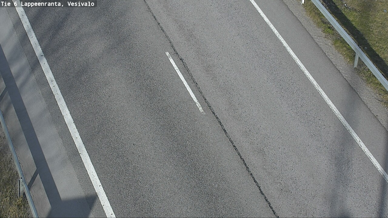 Weather Camera Image Road 6 Lappeenranta, Vesivalo, Lappeenranta, Etelä-Karjala