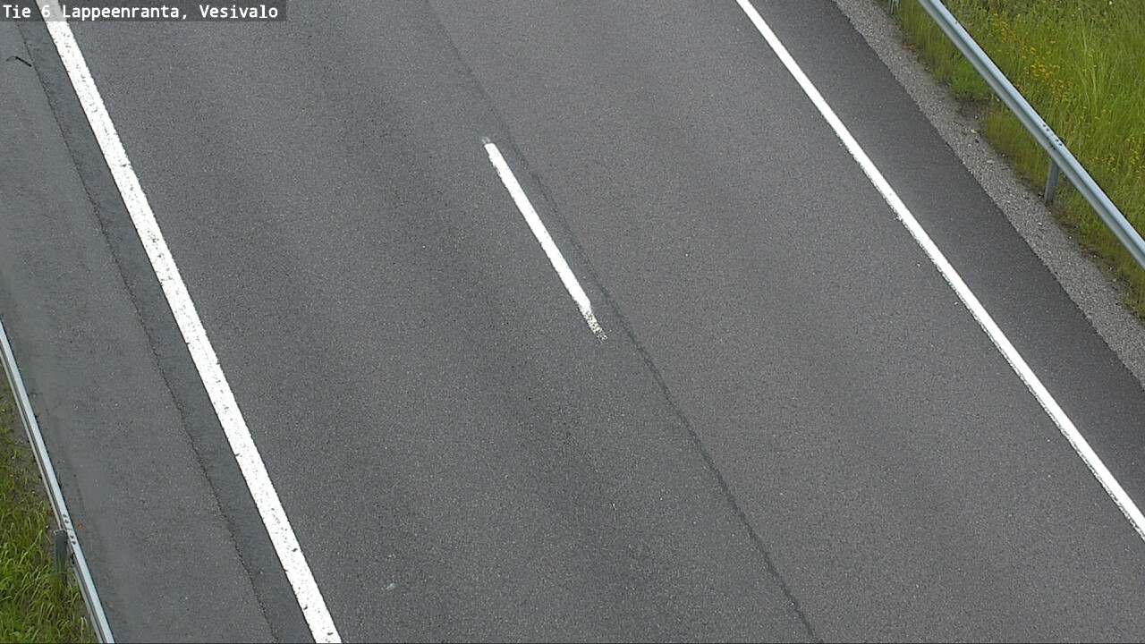 Weather Camera Image Road 6 Lappeenranta, Vesivalo, Lappeenranta, Etelä-Karjala