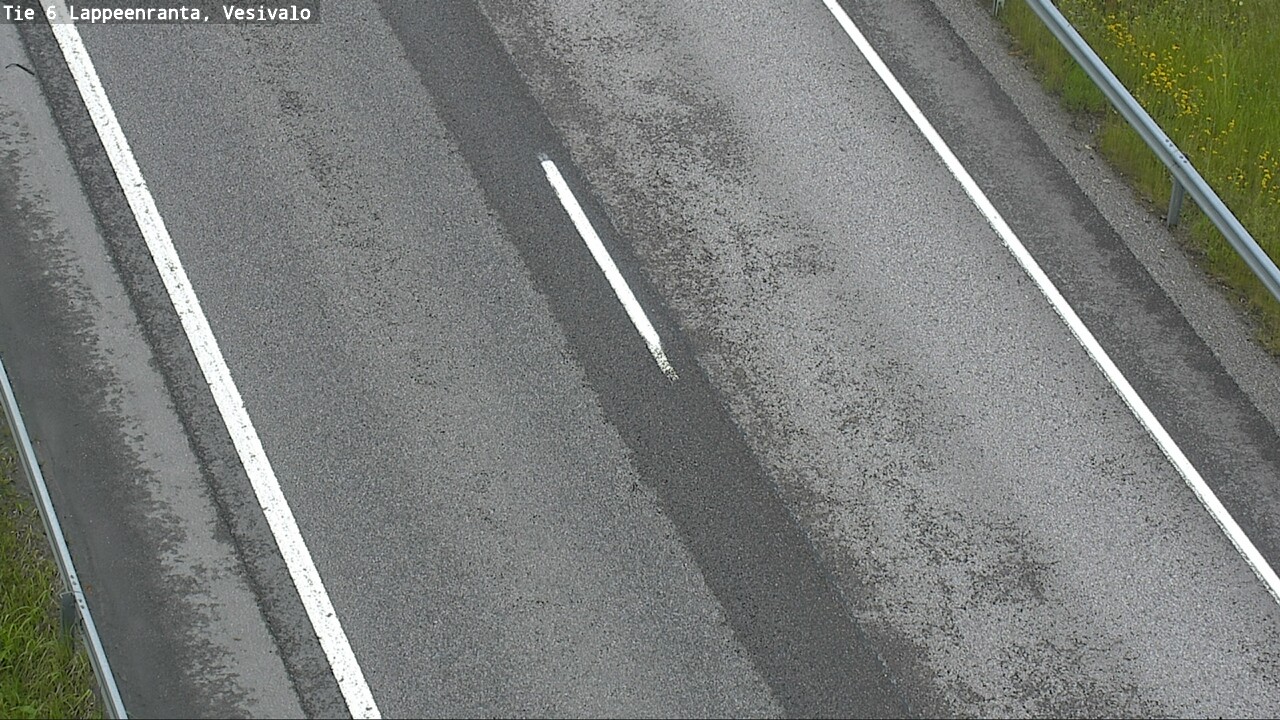 Weather Camera Image Road 6 Lappeenranta, Vesivalo, Lappeenranta, Etelä-Karjala