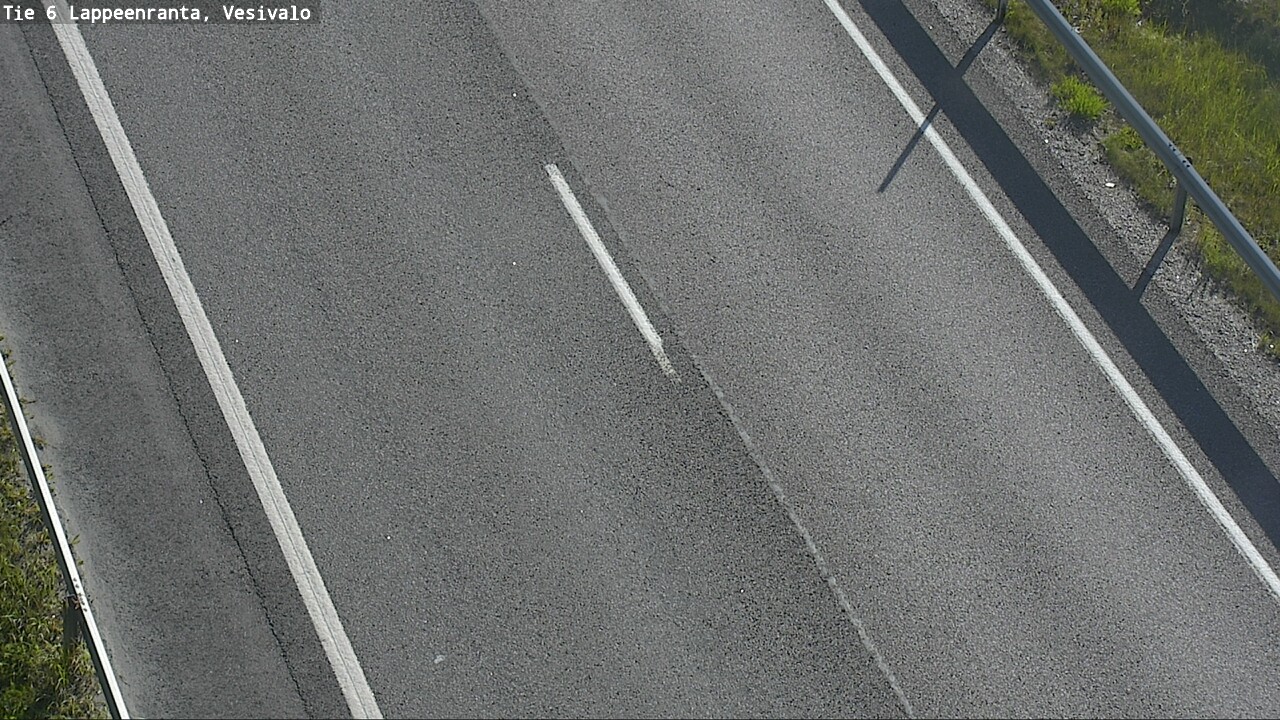 Weather Camera Image Road 6 Lappeenranta, Vesivalo, Lappeenranta, Etelä-Karjala
