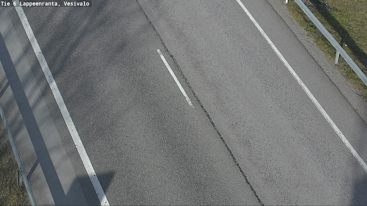 Weather Camera Image Road 6 Lappeenranta, Vesivalo, Lappeenranta, Etelä-Karjala