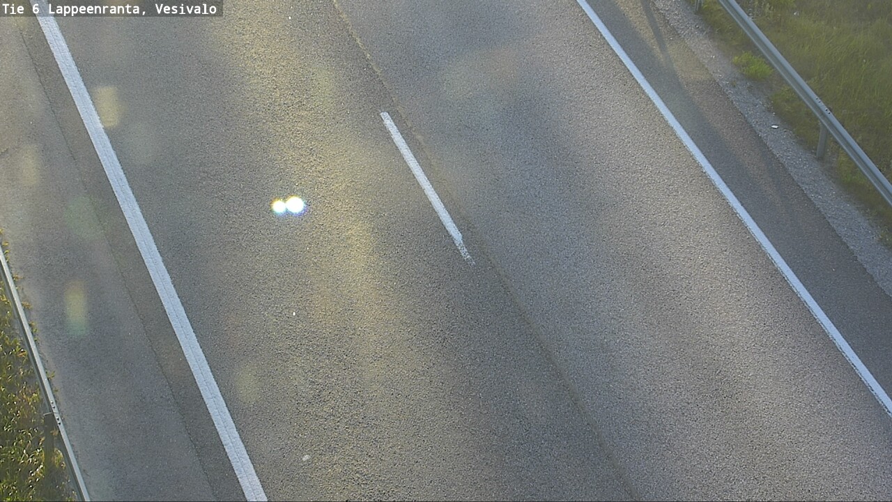 Weather Camera Image Road 6 Lappeenranta, Vesivalo, Lappeenranta, Etelä-Karjala