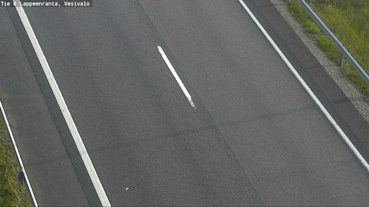 Weather Camera Image Road 6 Lappeenranta, Vesivalo, Lappeenranta, Etelä-Karjala