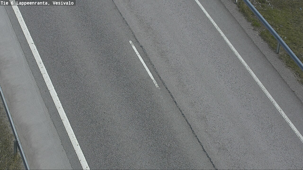 Weather Camera Image Road 6 Lappeenranta, Vesivalo, Lappeenranta, Etelä-Karjala