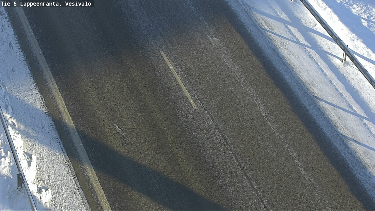 Weather Camera Image Road 6 Lappeenranta, Vesivalo, Lappeenranta, Etelä-Karjala