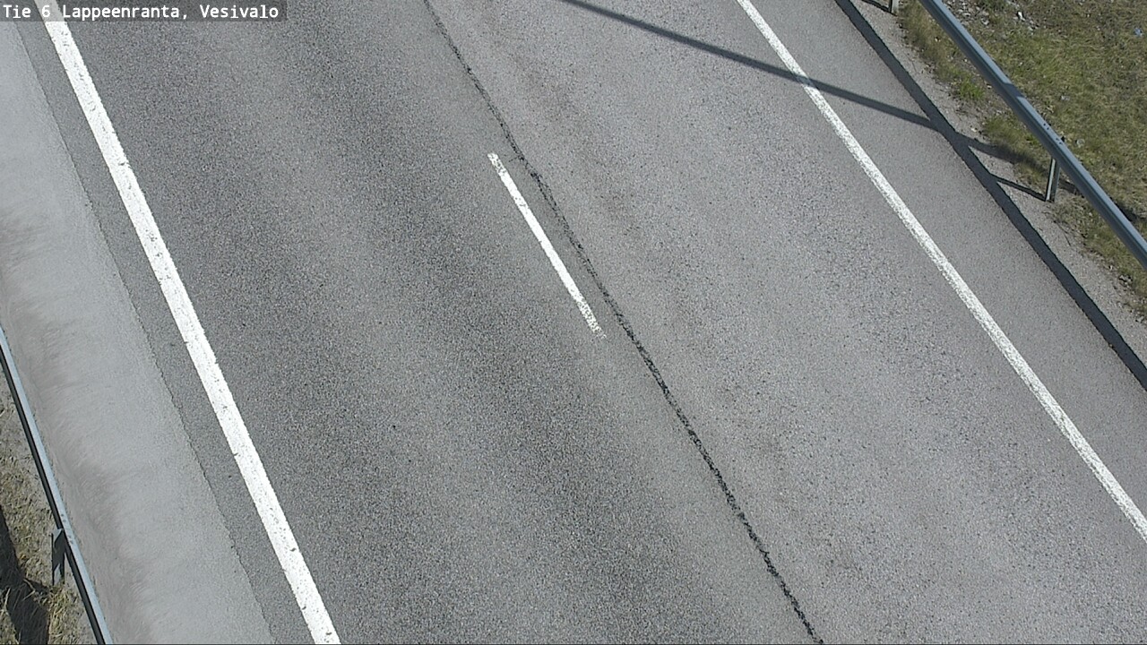 Weather Camera Image Road 6 Lappeenranta, Vesivalo, Lappeenranta, Etelä-Karjala