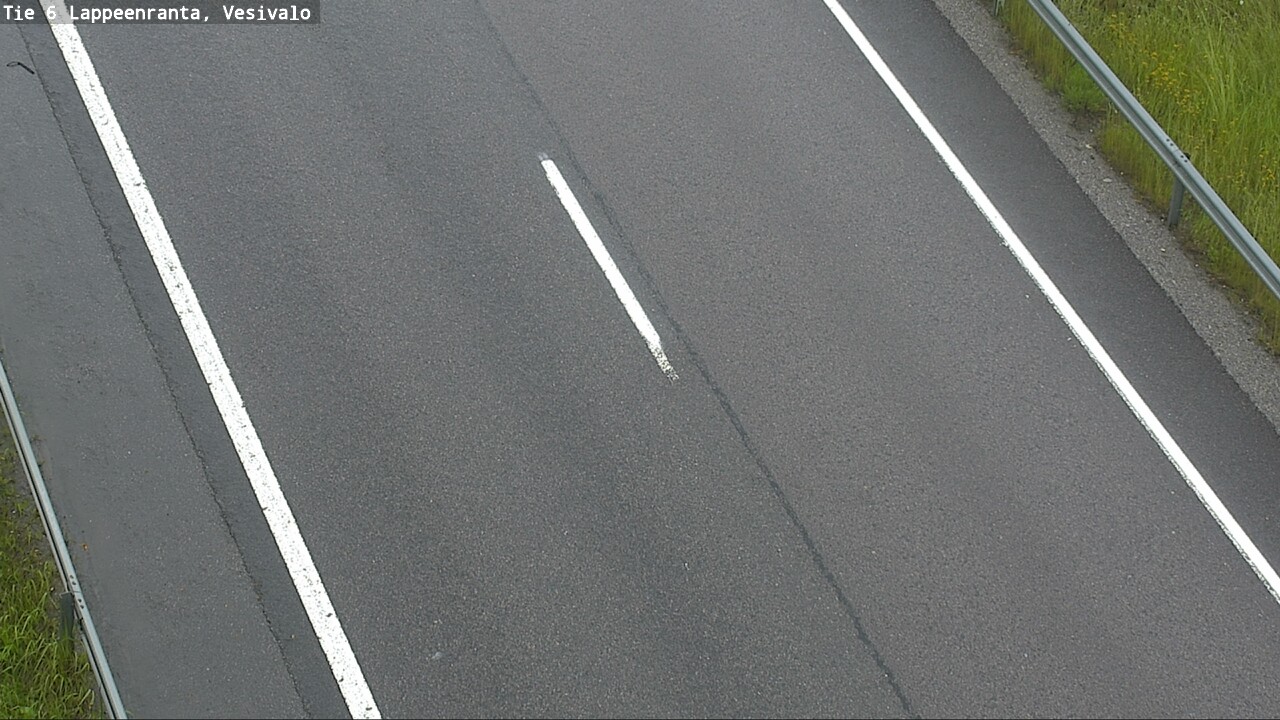 Weather Camera Image Road 6 Lappeenranta, Vesivalo, Lappeenranta, Etelä-Karjala