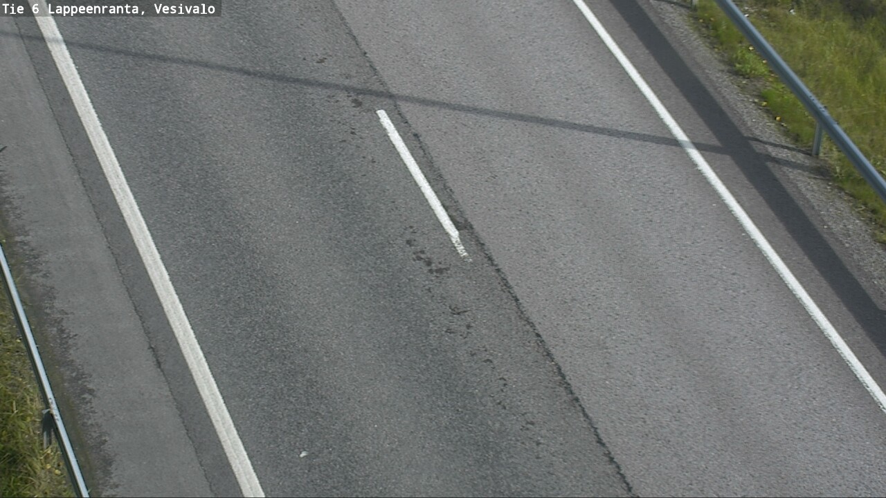 Weather Camera Image Road 6 Lappeenranta, Vesivalo, Lappeenranta, Etelä-Karjala