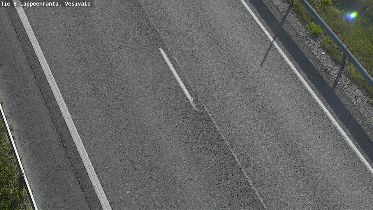 Weather Camera Image Road 6 Lappeenranta, Vesivalo, Lappeenranta, Etelä-Karjala