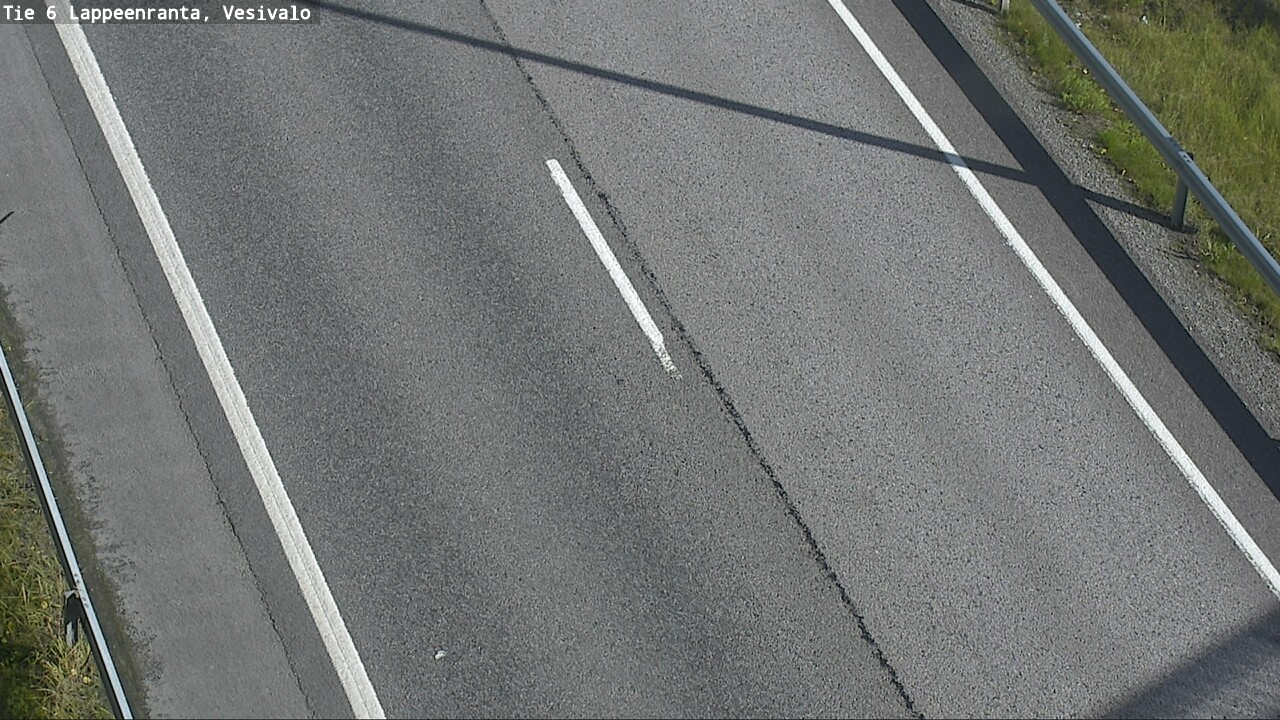 Weather Camera Image Road 6 Lappeenranta, Vesivalo, Lappeenranta, Etelä-Karjala