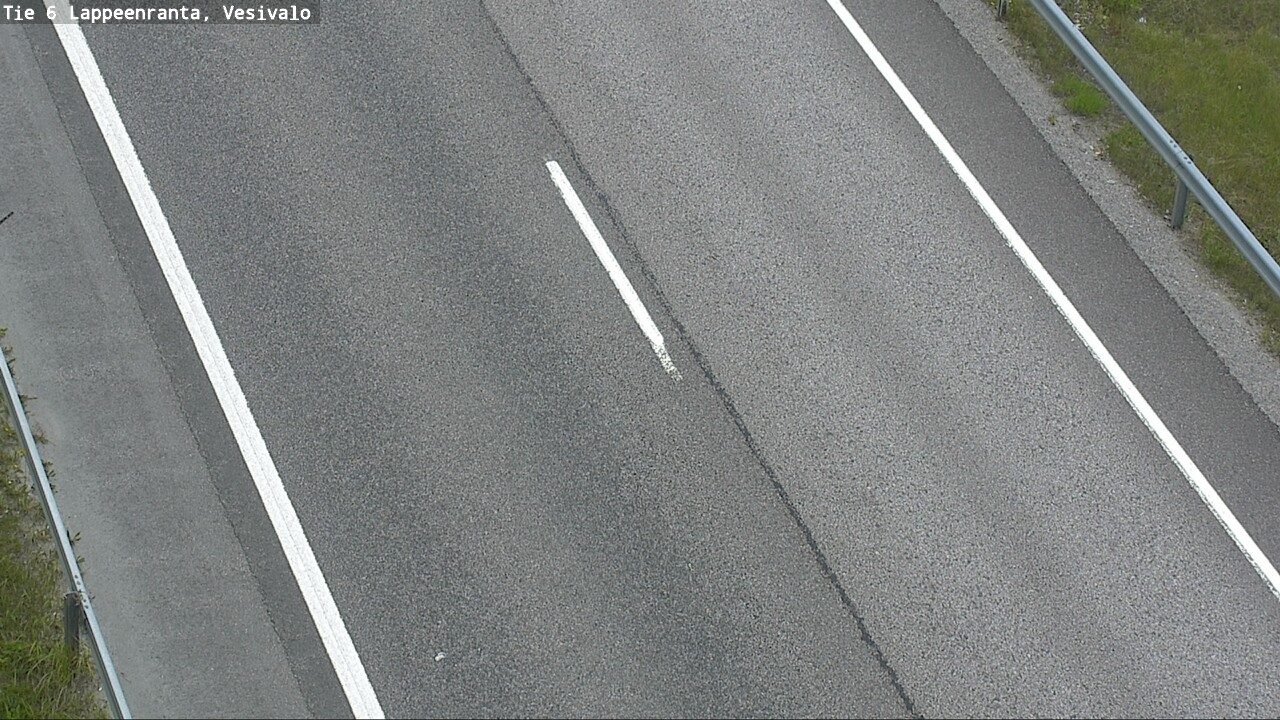 Weather Camera Image Road 6 Lappeenranta, Vesivalo, Lappeenranta, Etelä-Karjala