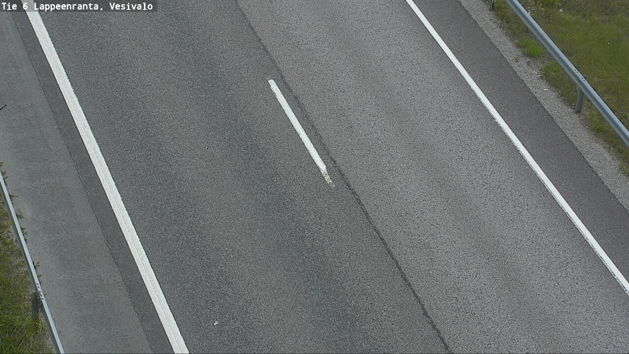 Weather Camera Image Road 6 Lappeenranta, Vesivalo, Lappeenranta, Etelä-Karjala