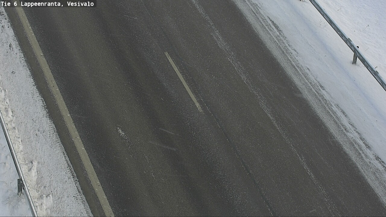 Weather Camera Image Road 6 Lappeenranta, Vesivalo, Lappeenranta, Etelä-Karjala