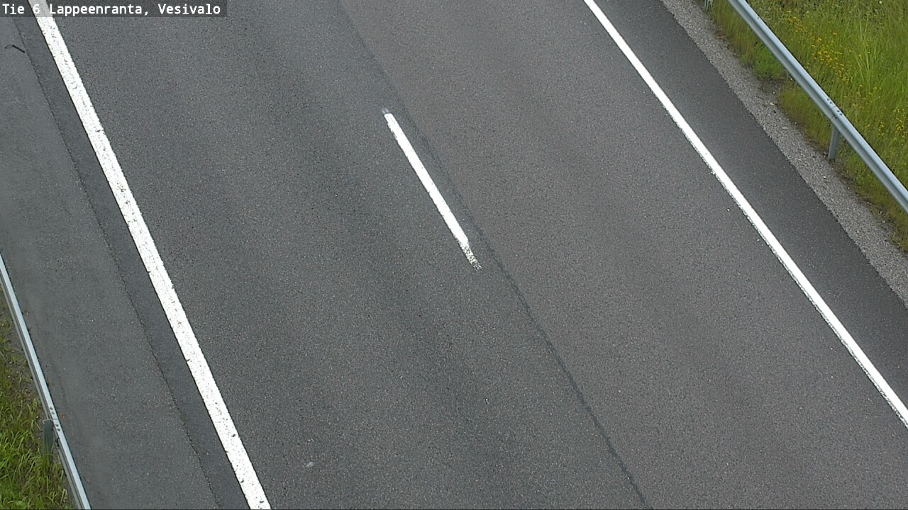 Weather Camera Image Road 6 Lappeenranta, Vesivalo, Lappeenranta, Etelä-Karjala