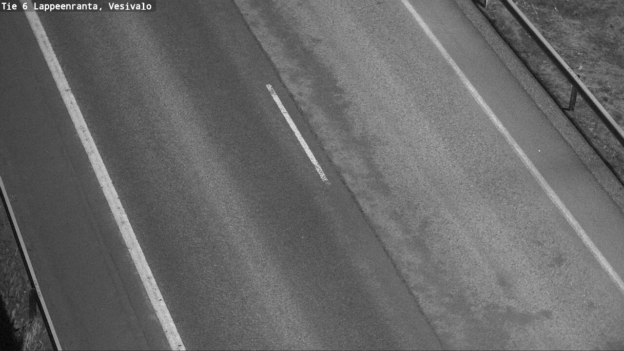 Weather Camera Image Road 6 Lappeenranta, Vesivalo, Lappeenranta, Etelä-Karjala