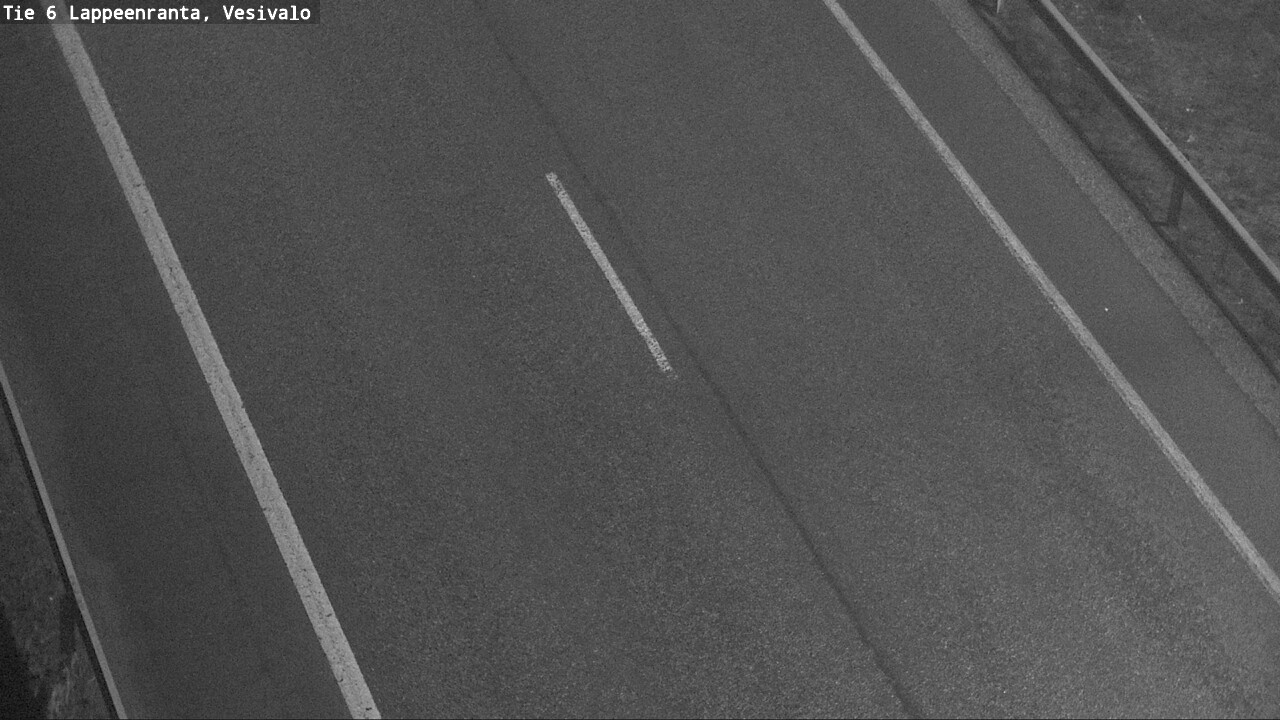 Weather Camera Image Road 6 Lappeenranta, Vesivalo, Lappeenranta, Etelä-Karjala