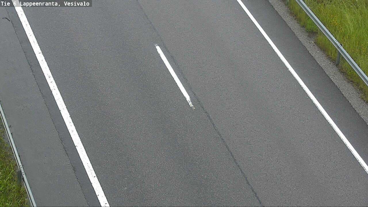 Weather Camera Image Road 6 Lappeenranta, Vesivalo, Lappeenranta, Etelä-Karjala