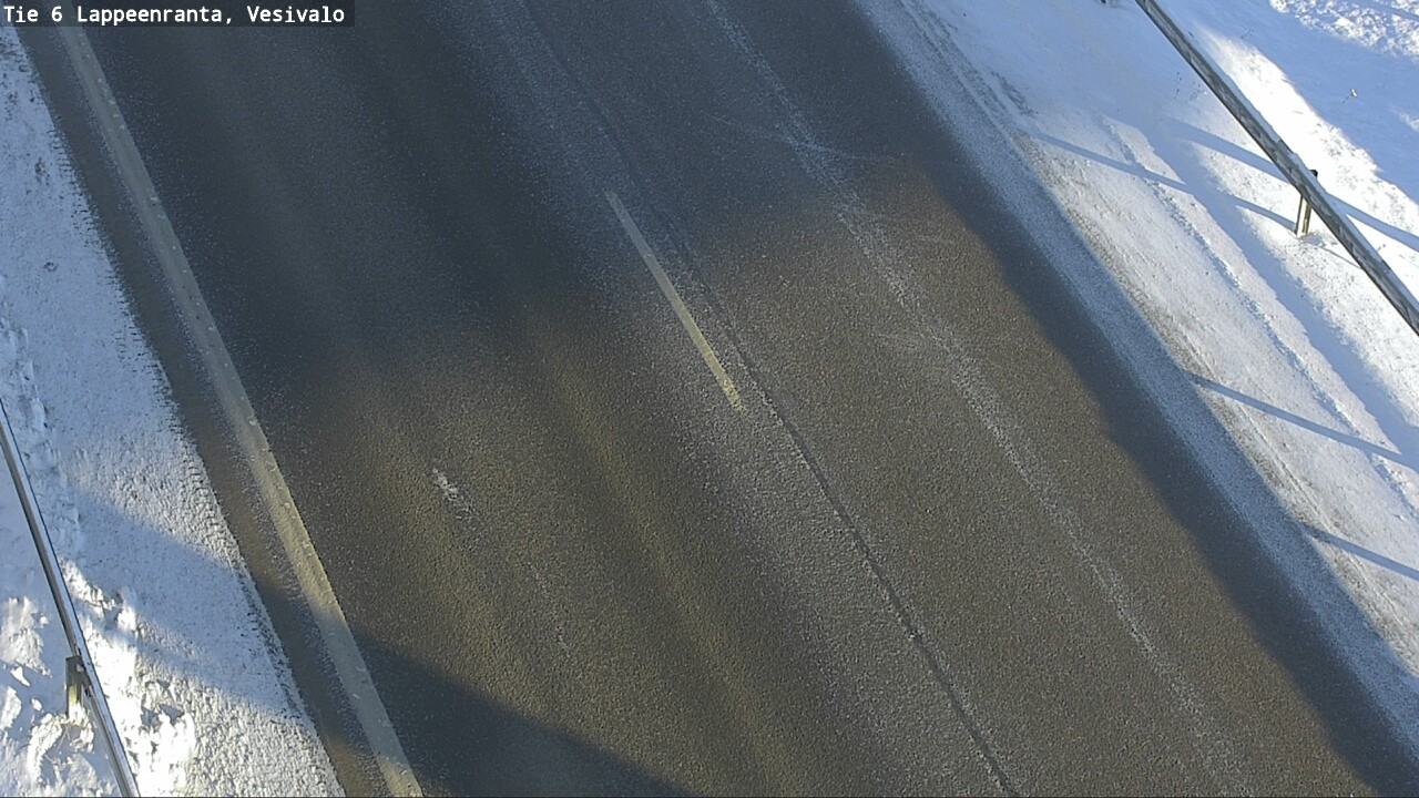Weather Camera Image Road 6 Lappeenranta, Vesivalo, Lappeenranta, Etelä-Karjala