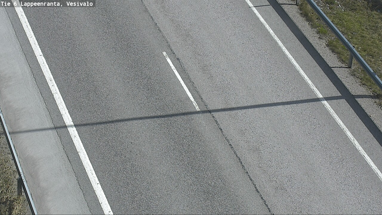 Weather Camera Image Road 6 Lappeenranta, Vesivalo, Lappeenranta, Etelä-Karjala