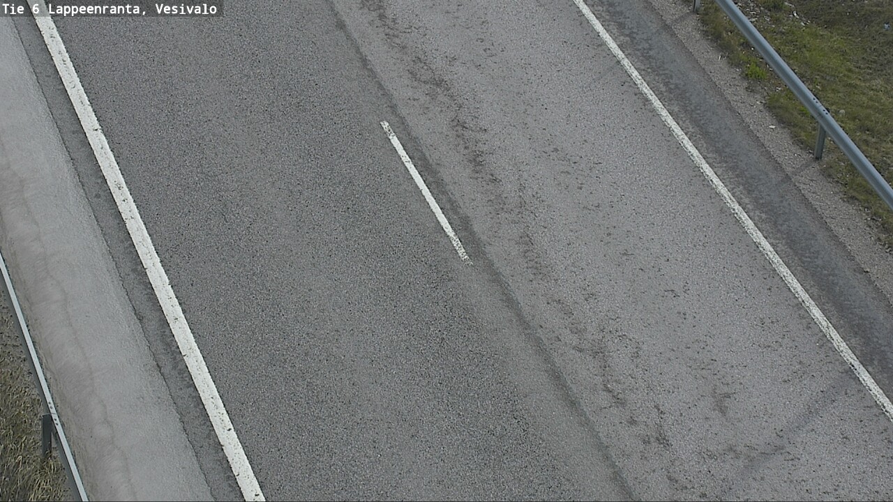 Weather Camera Image Road 6 Lappeenranta, Vesivalo, Lappeenranta, Etelä-Karjala