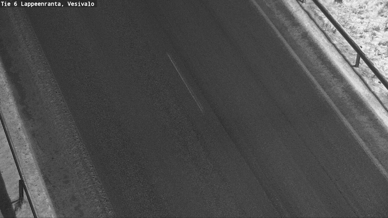 Weather Camera Image Road 6 Lappeenranta, Vesivalo, Lappeenranta, Etelä-Karjala