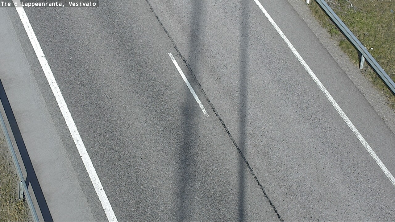 Weather Camera Image Road 6 Lappeenranta, Vesivalo, Lappeenranta, Etelä-Karjala