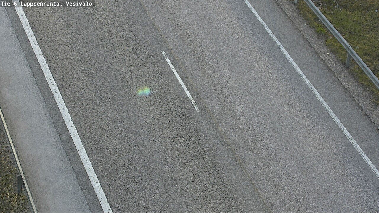 Weather Camera Image Road 6 Lappeenranta, Vesivalo, Lappeenranta, Etelä-Karjala