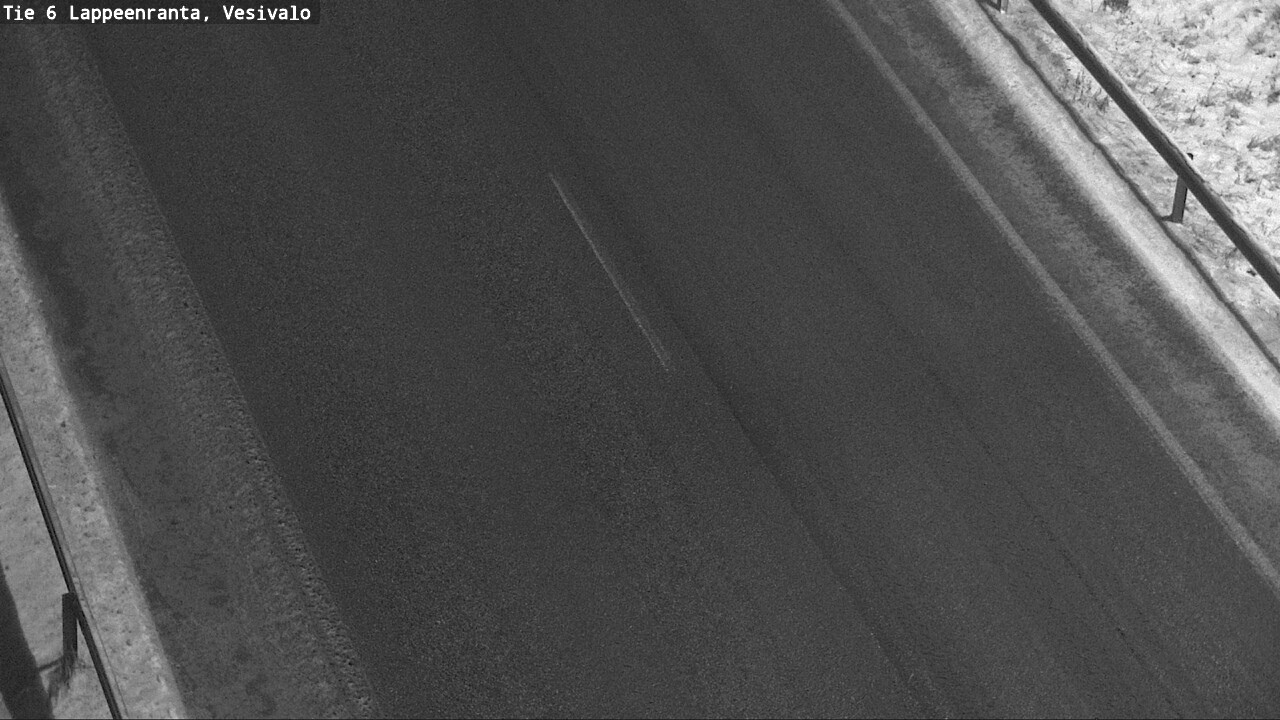 Weather Camera Image Road 6 Lappeenranta, Vesivalo, Lappeenranta, Etelä-Karjala