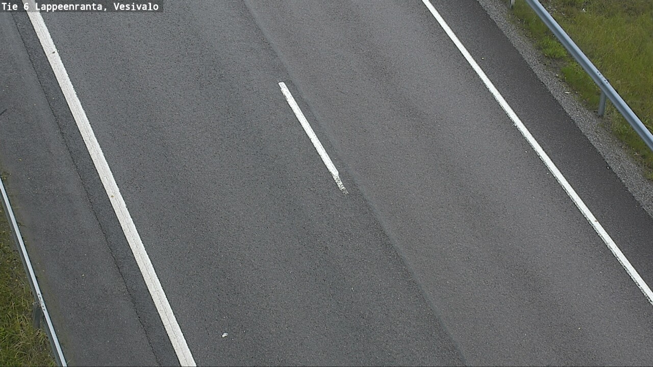 Weather Camera Image Road 6 Lappeenranta, Vesivalo, Lappeenranta, Etelä-Karjala