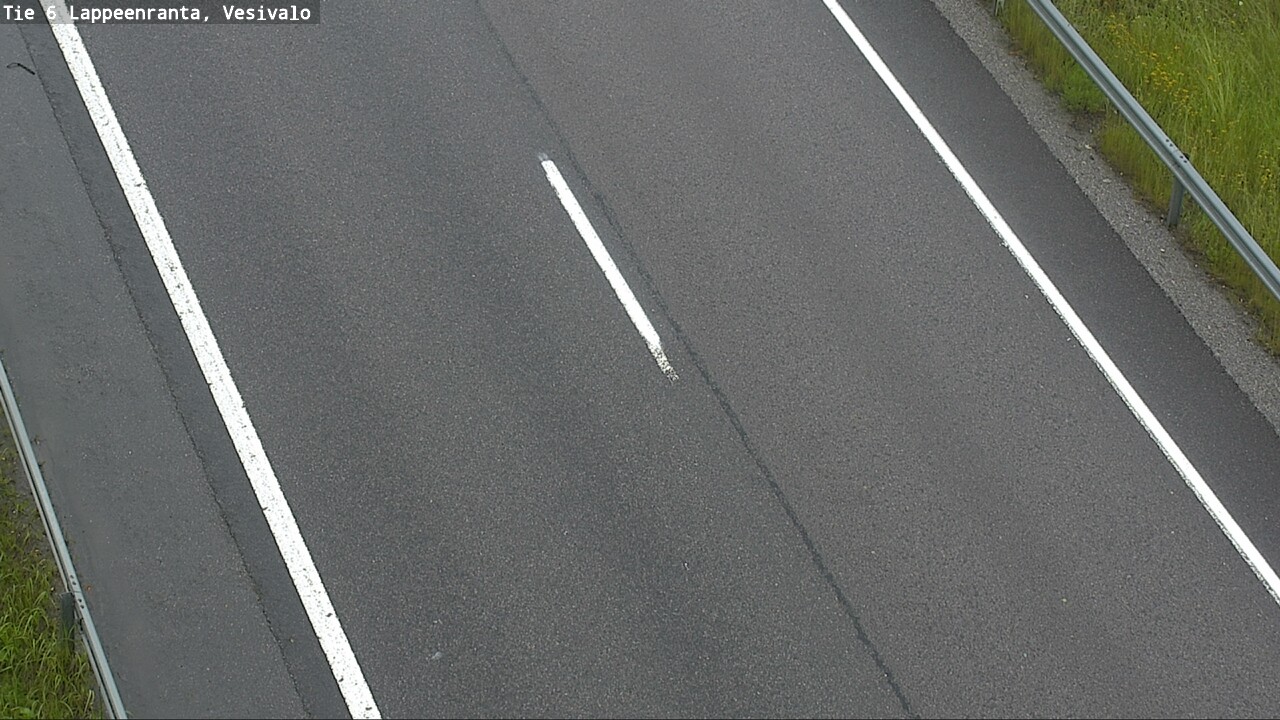 Weather Camera Image Road 6 Lappeenranta, Vesivalo, Lappeenranta, Etelä-Karjala