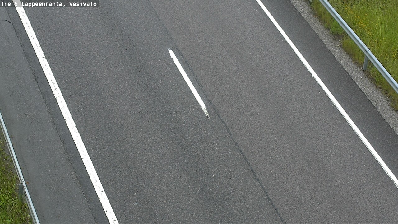 Weather Camera Image Road 6 Lappeenranta, Vesivalo, Lappeenranta, Etelä-Karjala