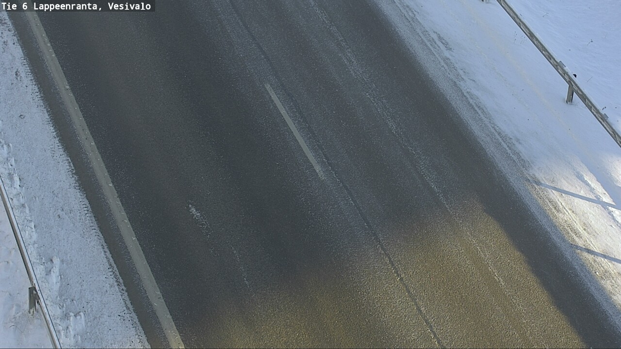 Weather Camera Image Road 6 Lappeenranta, Vesivalo, Lappeenranta, Etelä-Karjala