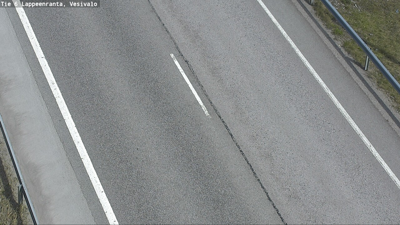 Weather Camera Image Road 6 Lappeenranta, Vesivalo, Lappeenranta, Etelä-Karjala