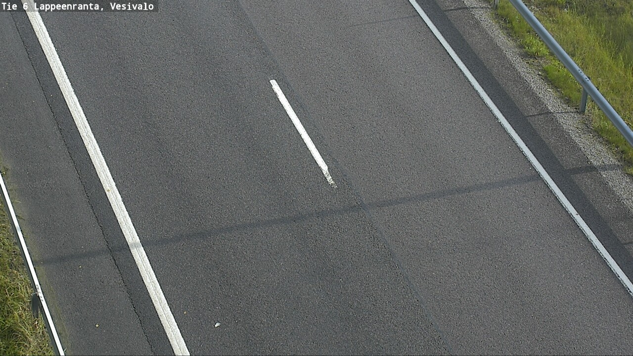 Weather Camera Image Road 6 Lappeenranta, Vesivalo, Lappeenranta, Etelä-Karjala