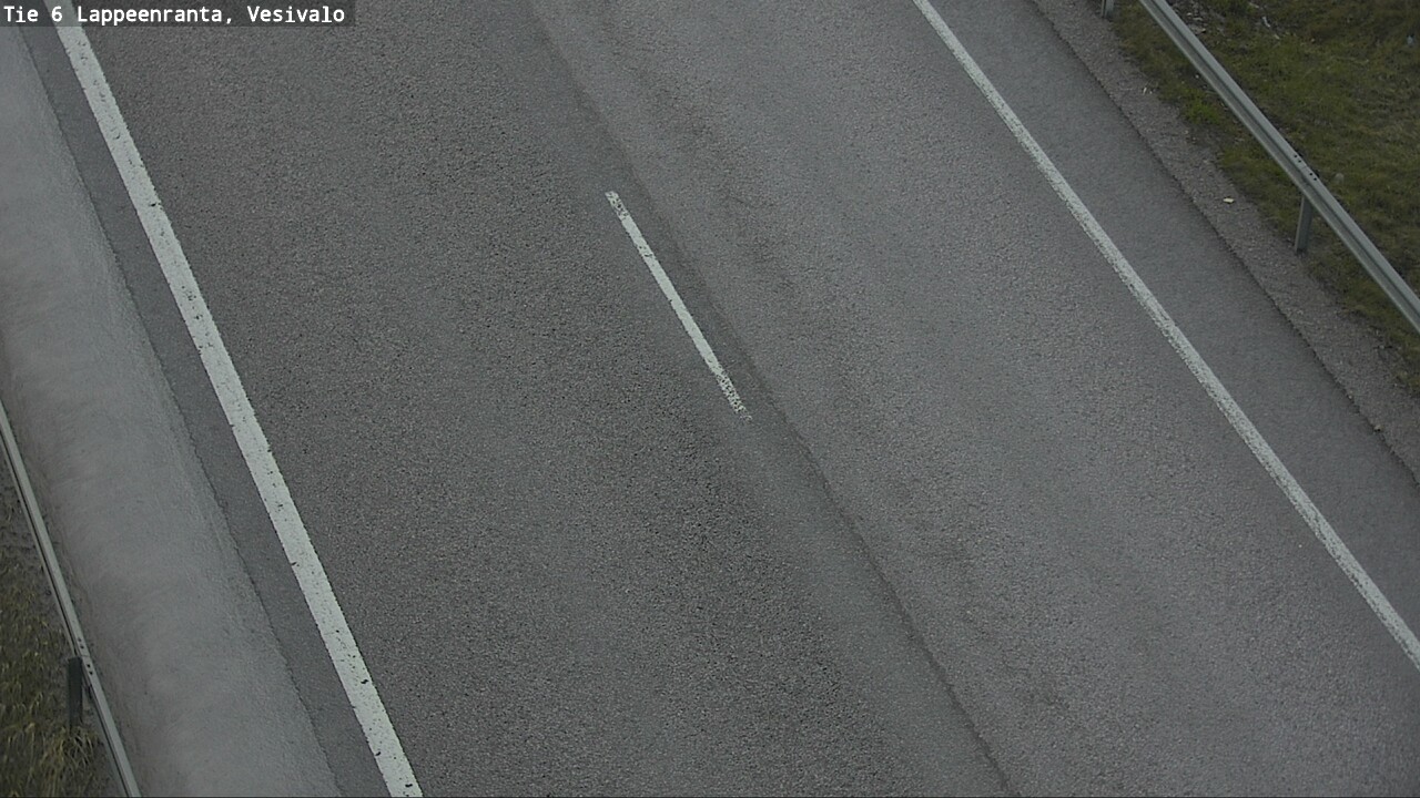 Weather Camera Image Road 6 Lappeenranta, Vesivalo, Lappeenranta, Etelä-Karjala