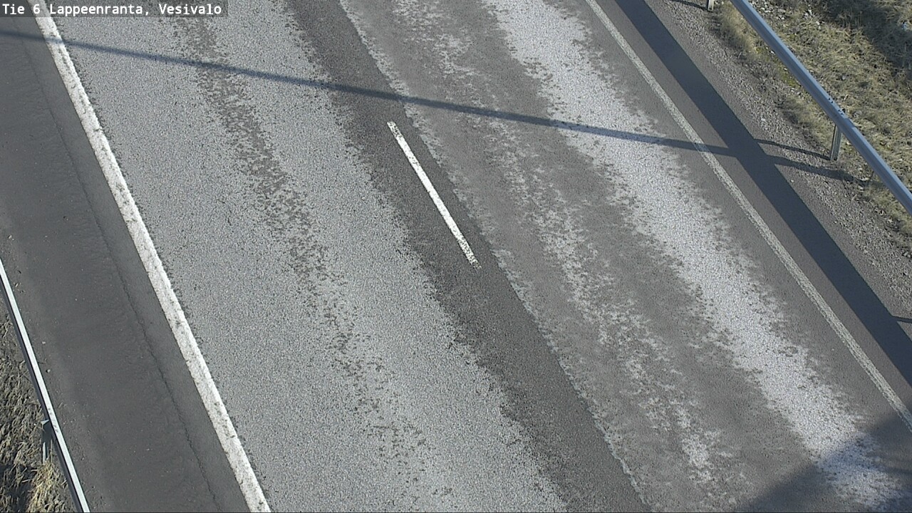 Weather Camera Image Road 6 Lappeenranta, Vesivalo, Lappeenranta, Etelä-Karjala