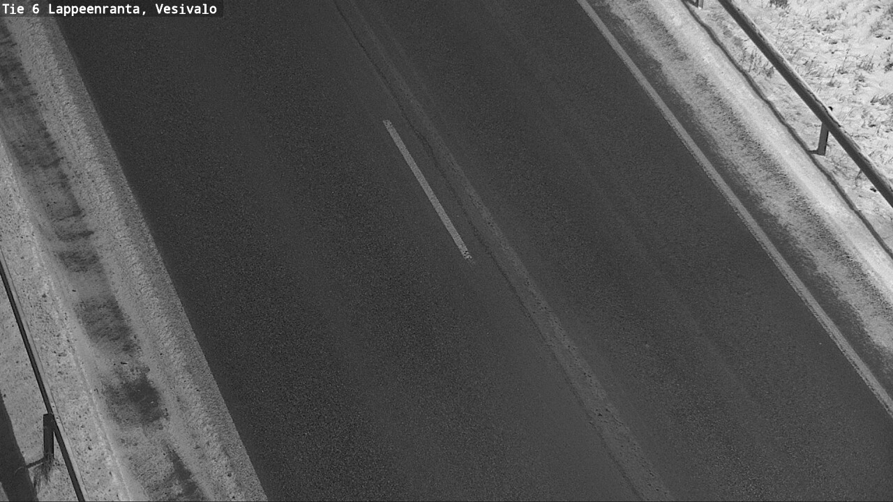Weather Camera Image Road 6 Lappeenranta, Vesivalo, Lappeenranta, Etelä-Karjala