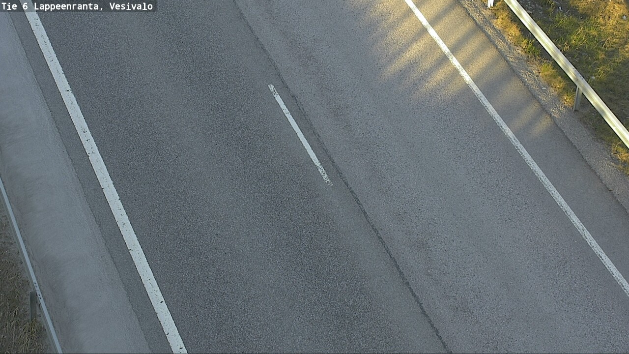 Weather Camera Image Road 6 Lappeenranta, Vesivalo, Lappeenranta, Etelä-Karjala