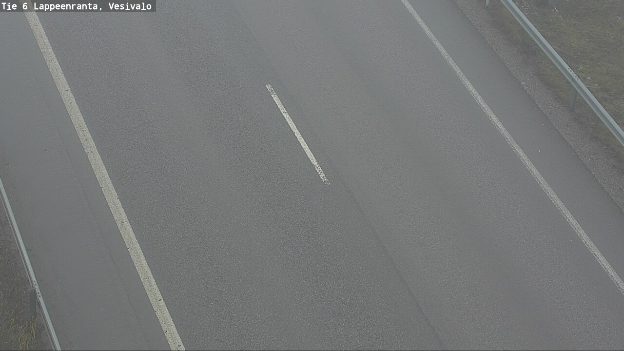 Weather Camera Image Road 6 Lappeenranta, Vesivalo, Lappeenranta, Etelä-Karjala